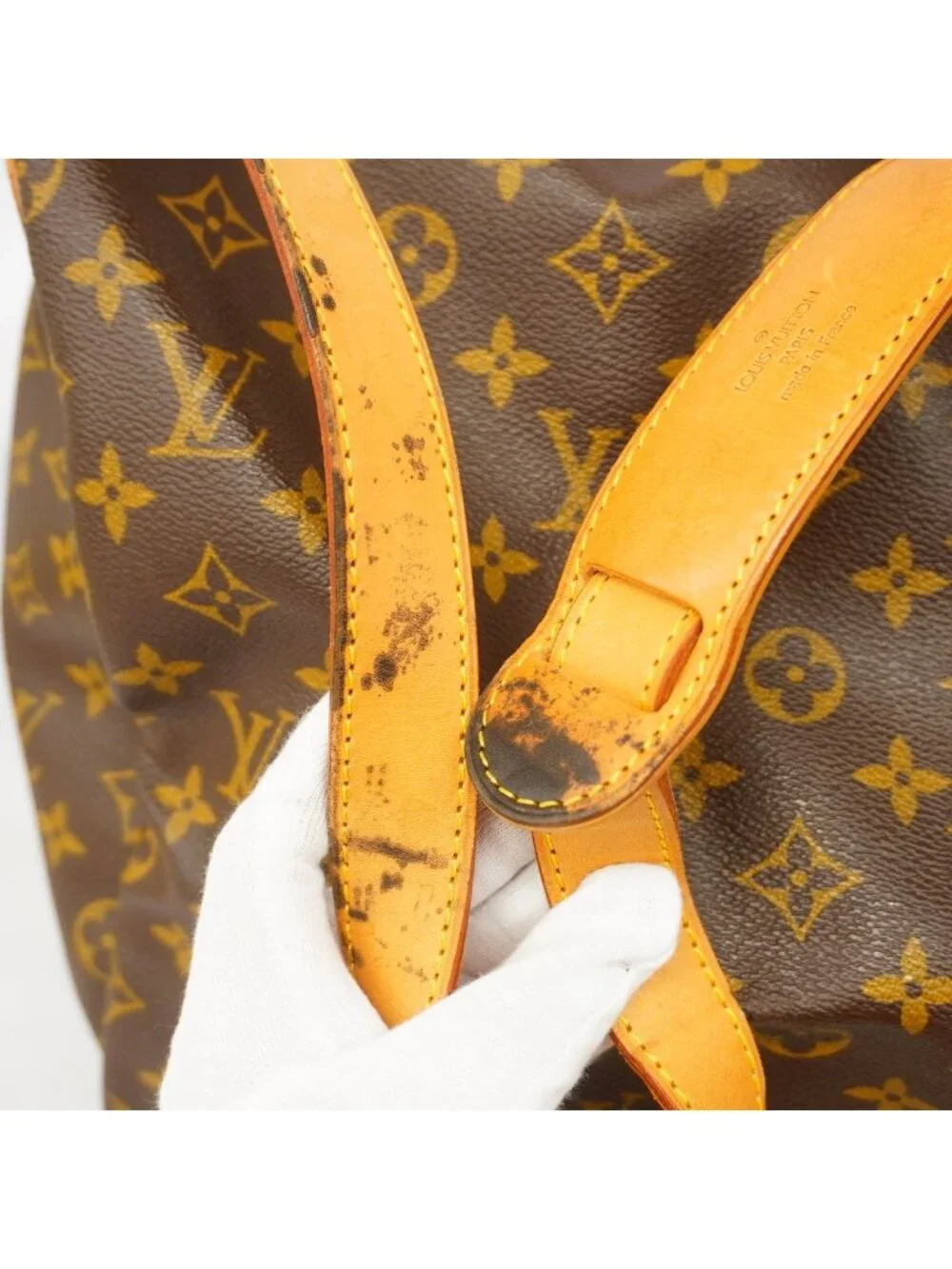 Louis Vuitton Boston Bag Monogram Keepall Bandouliere 55 Brown